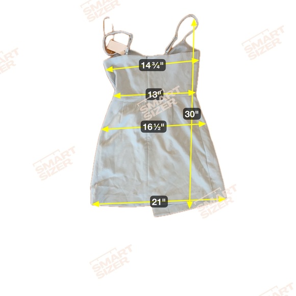 French Connection light blue dress 4 - Picture 5 of 5